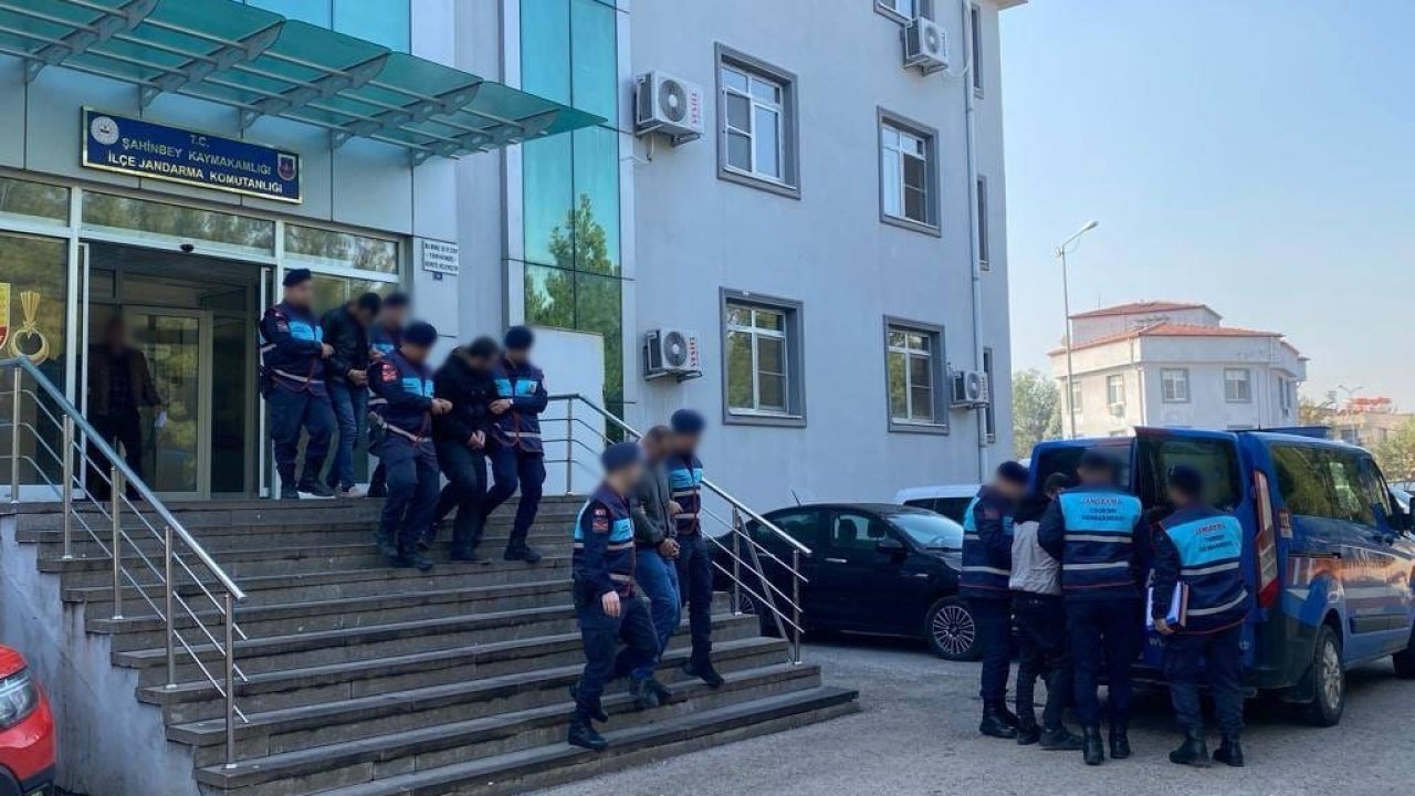 Gaziantep'te bağ evinden hırsızlık yapan 4 şahıs tutuklandı