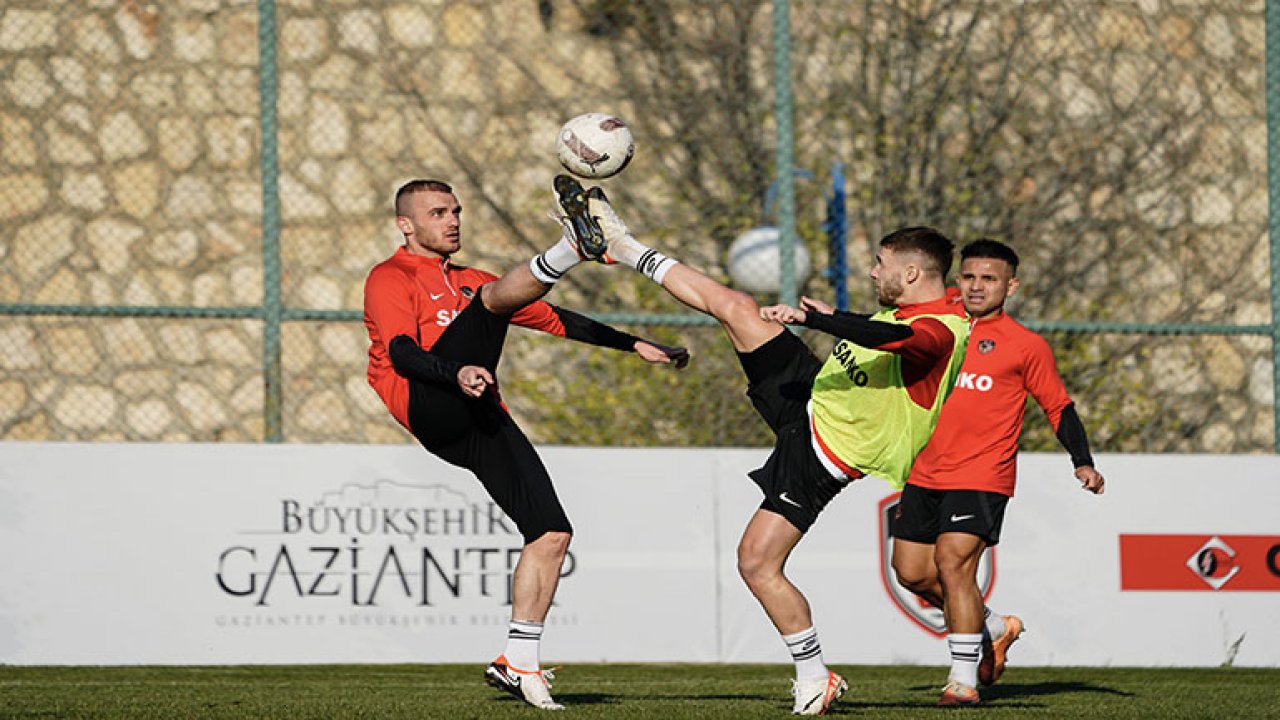 Gaziantep FK, Fatih Karagümrük maçının hazırlıklarına başladı