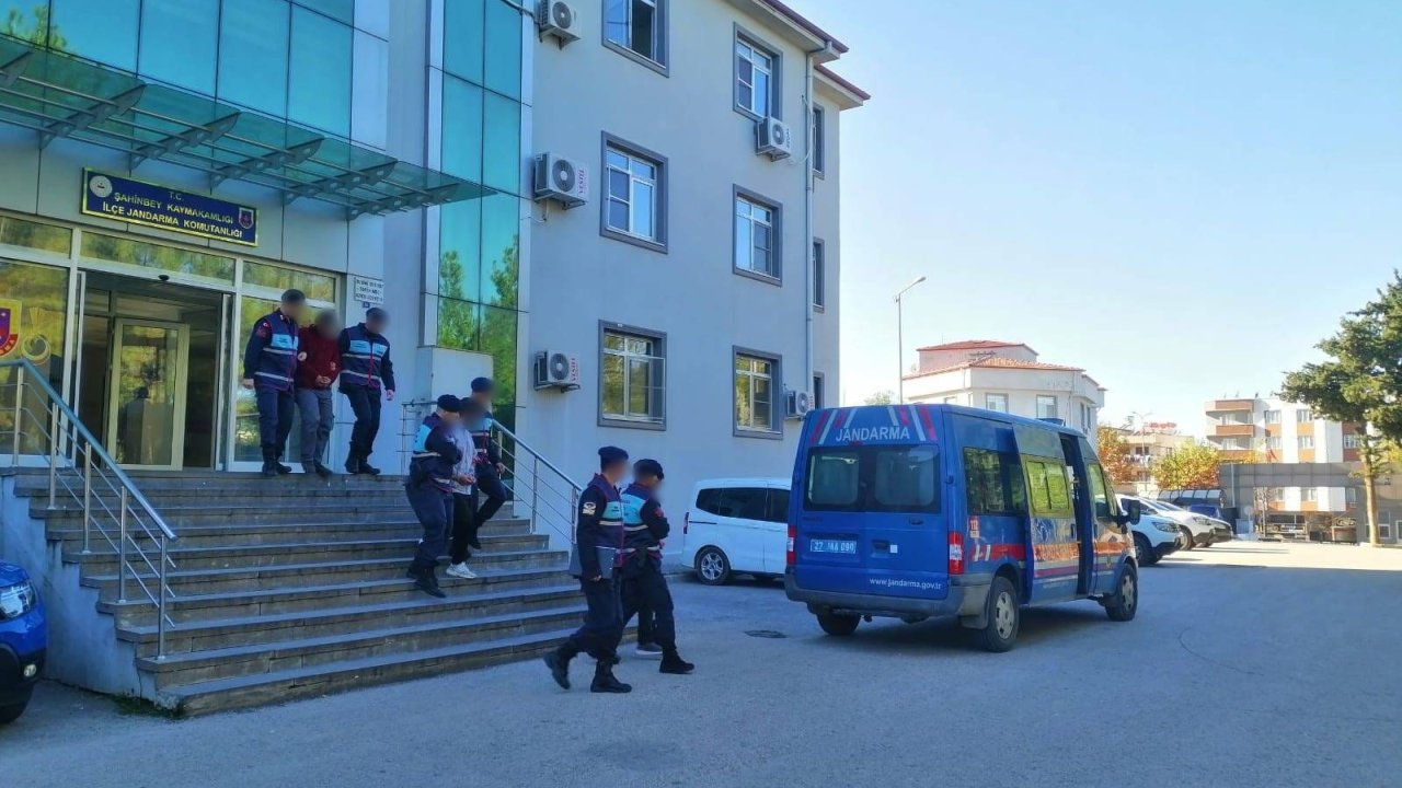 Gaziantep'te bağ evinden hırsızlık yapan 3 şahıs tutuklandı