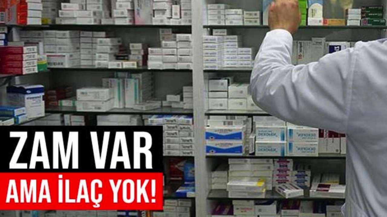 Gaziantep'te ecza depolarında ilaç var hastaya yok