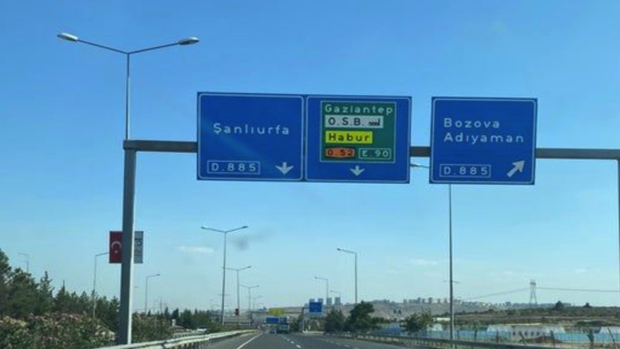 Gaziantep'ten Şanlıurfaya Gidecekler Dikkat!