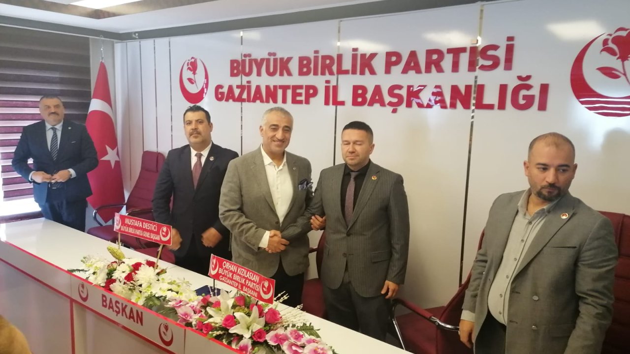 BBP Gaziantep İl Başkan Yardımcılığına Akın Çalışıcı getirildi
