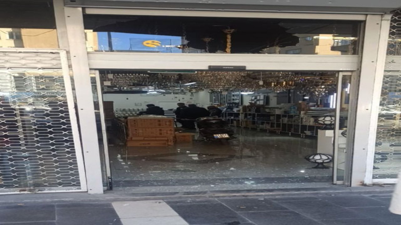 Gaziantep'te bir işyerine pompalı silahla ateş açıldı