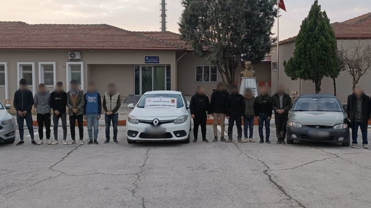 Gaziantep'te jandarma ekipleri göçmen kaçakçılarına operasyon düzenlendi
