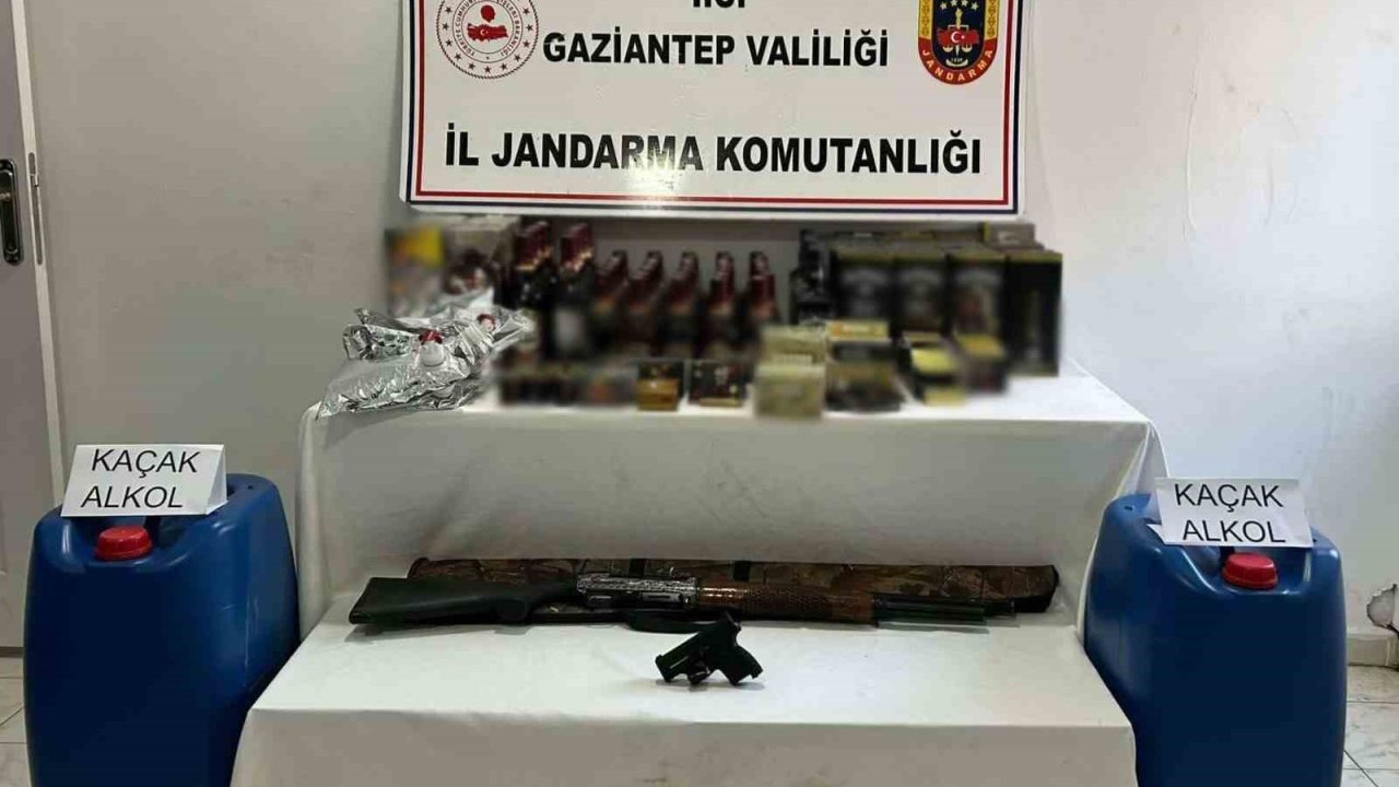 Gaziantep'te Yılbaşı Öncesi Operasyon! Gaziantep’te 300 litre kaçak alkol ele geçirildi