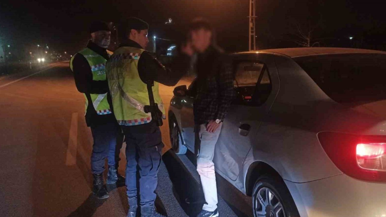Gaziantep'te Jandarmadan “yılbaşı” denetimi