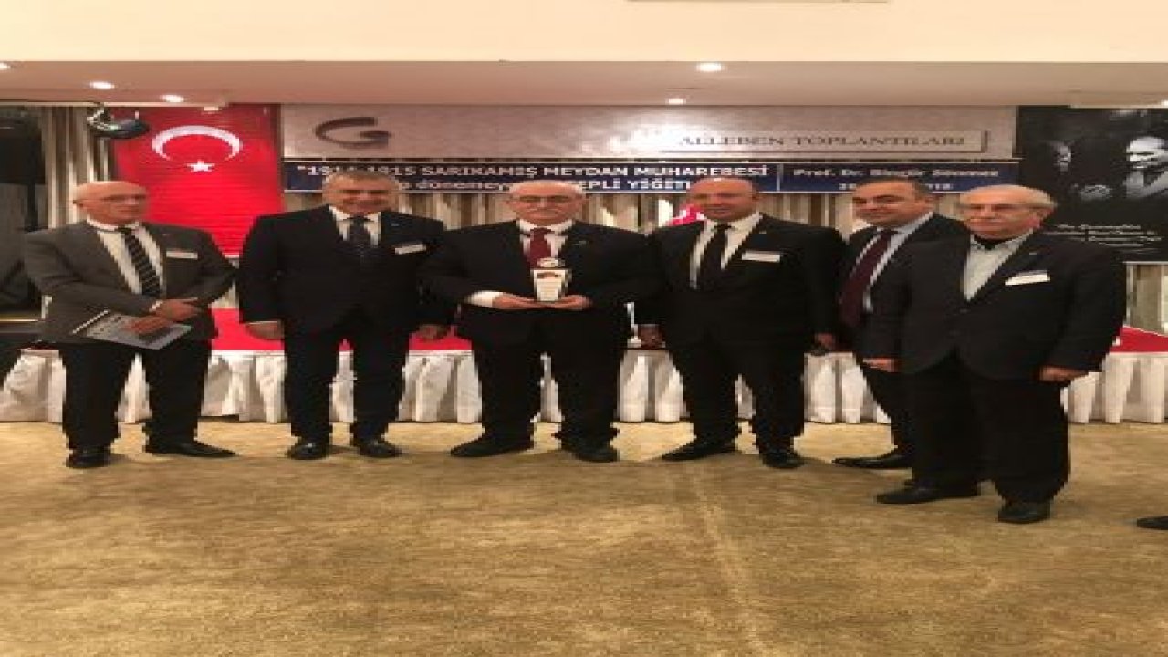 Sönmez Alleben Toplantısı'nda Sarıkamış Meydan Muharebesini anlattı