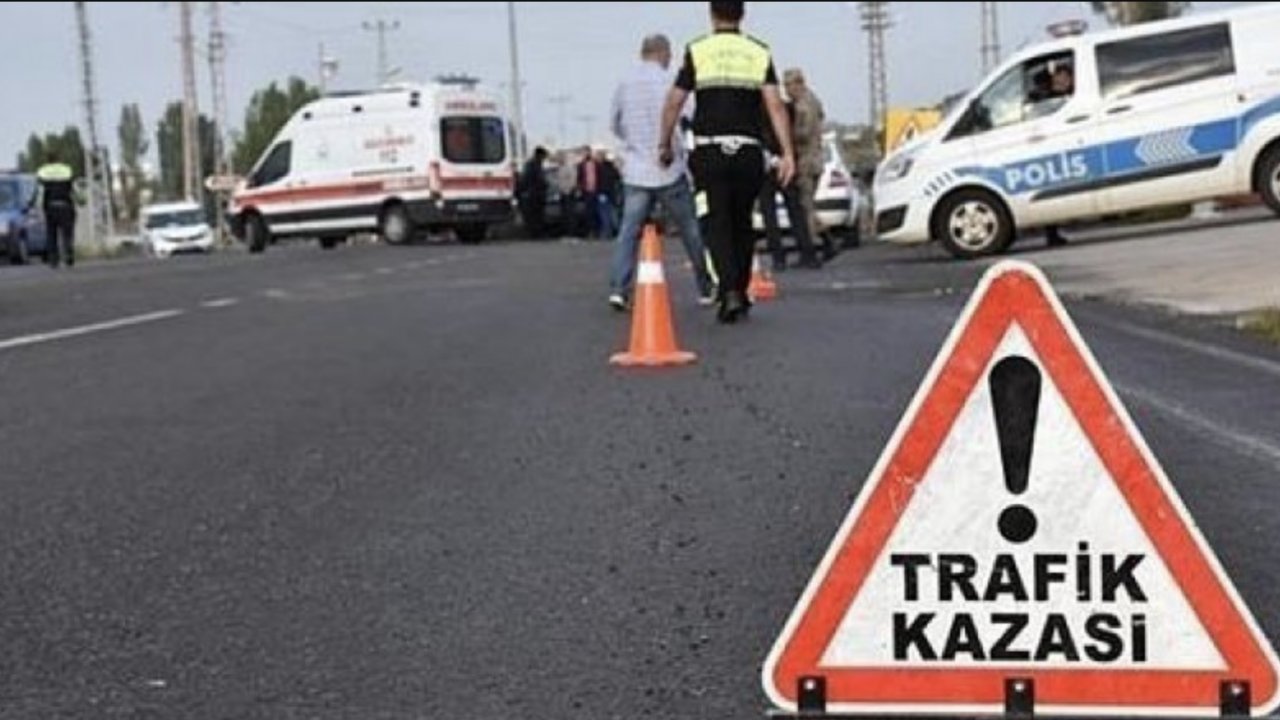 Gaziantep'te devrilen motosikletin sürücüsü yaralandı