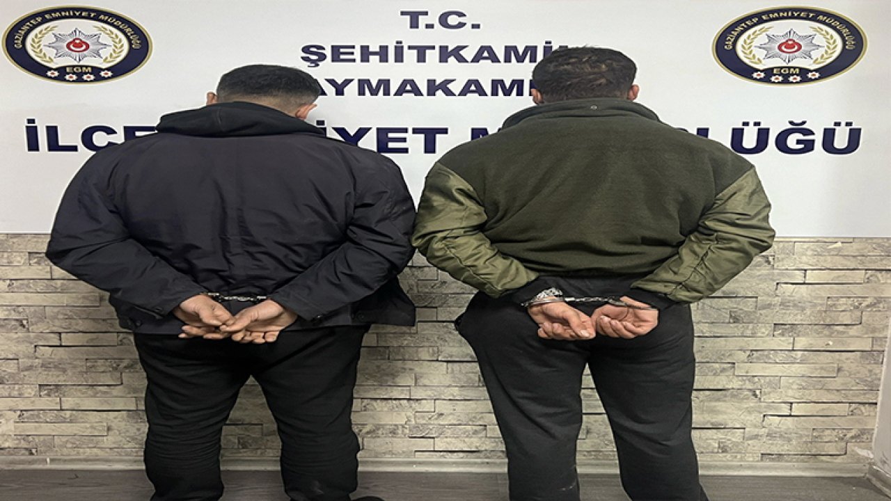 Gaziantep’te 12 hırsızlık olayının failleri 120 saat süren kamera incelemesi sonucunda yakalandı