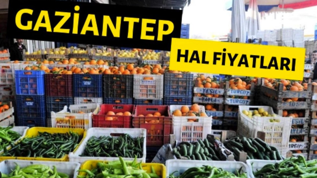 Gaziantep'te Meyve Sebze Fiyatlarına Zam Geldi mi? 12 Ocak 2024 Gaziantep Meyve Ve Sebze Hali Fiyatları
