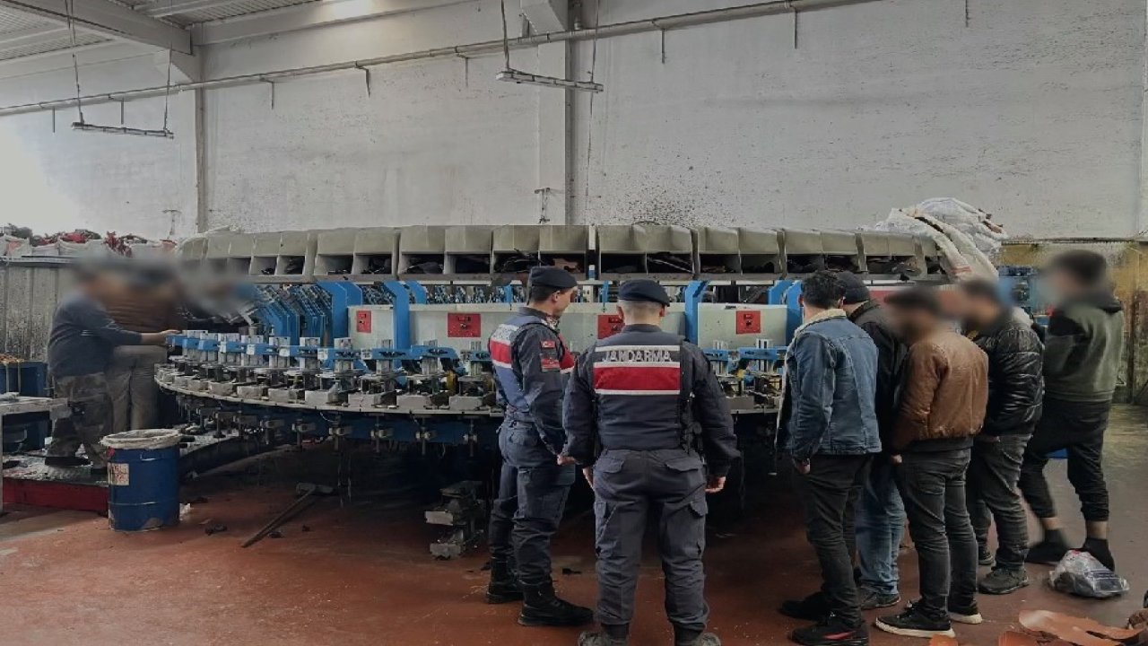 Gaziantep'te kaçak göçmen çalıştıran işletmeye 8 milyon 268 bin TL ceza kesildi