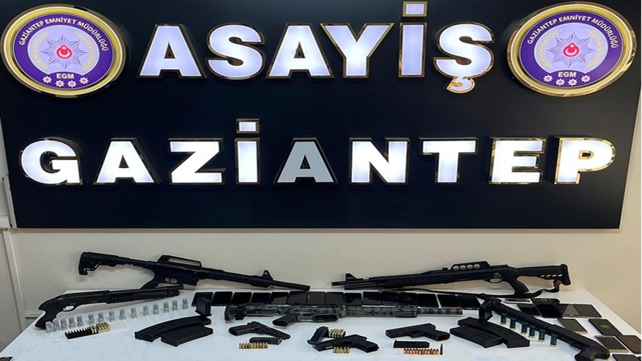 Gaziantep’te düzenlenen asayiş operasyonunda 191 kişi tutuklandı