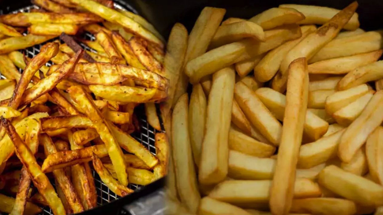 Airfryerde patates pişirmenin en lezzetli yolu! Airfryer'da Asıl Mesele Baharat Değil, Teknikmiş!