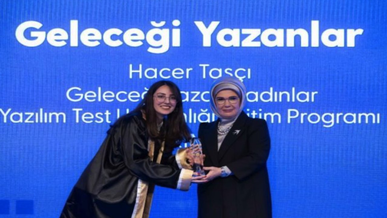 Emine Erdoğan’dan GAÜN’lü Öğrenciye Birincilik Ödülü