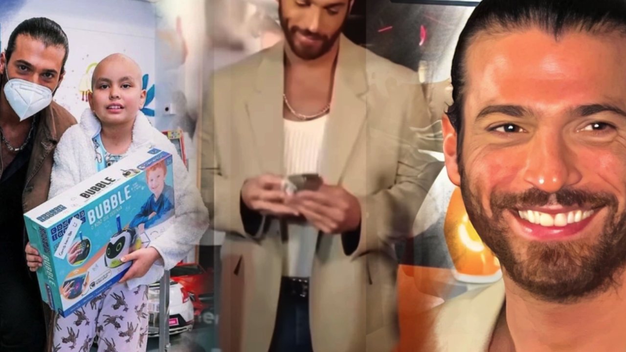 Can Yaman, Lizbon'da Çocuklarla Buluştu ve Onları İlham Verici Bir Deneyim Yaşattı