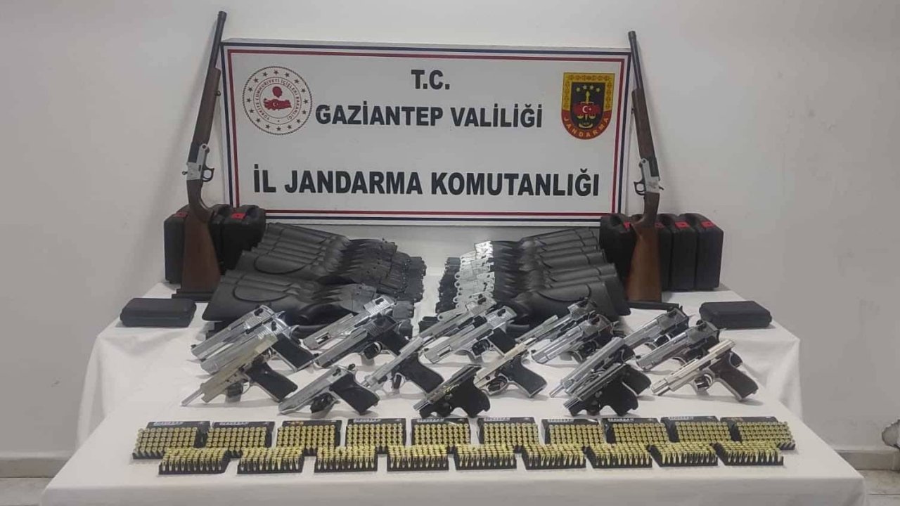 Gaziantep'te Jandarmadan kaçakçılara mercek operasyonu