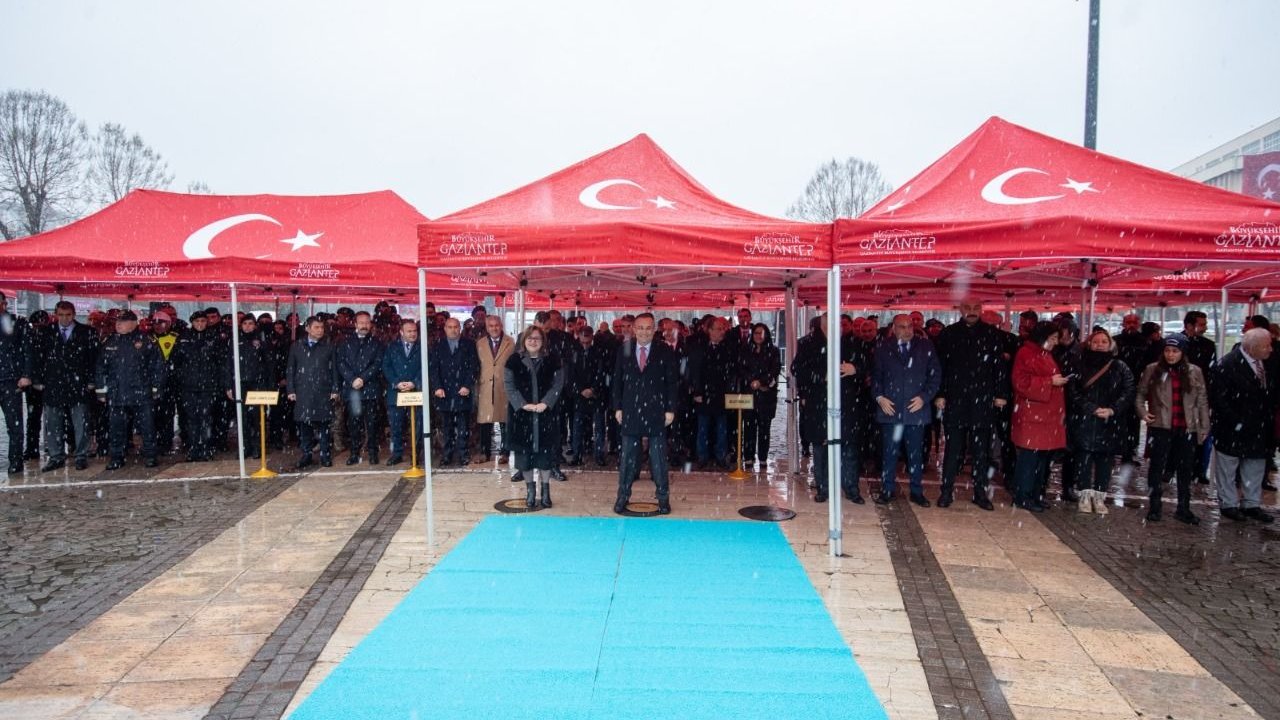 Atatürk’ün Gaziantep’e gelişinin 91'inci yıl dönümü kutlandı