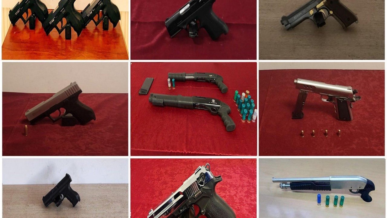 Gaziantep'te silah kaçakçılığı operasyonunda 269 kişi gözaltına alındı