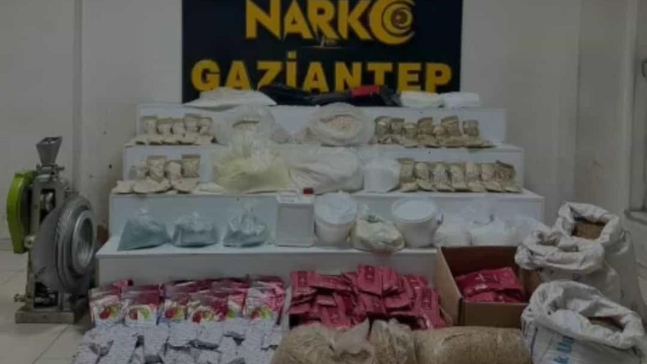 Gaziantep’te son bir ayda 185 uyuşturucu taciri tutuklandı