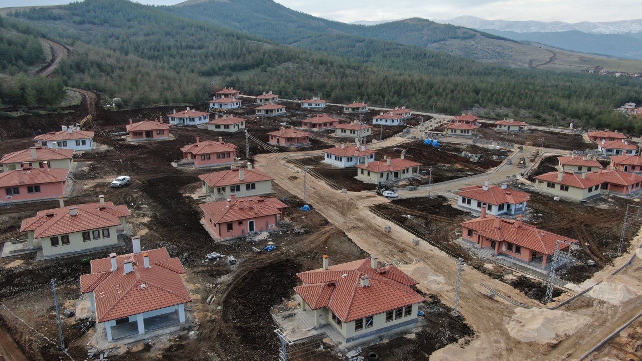 Gaziantep'te Villaları aratmayan köyevleri 4 Şubat'ta teslim ediliyor