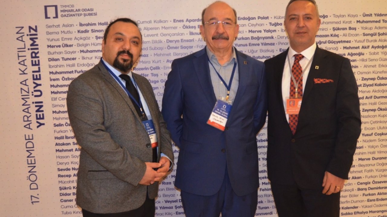 Gaziantep'te Mimarlar Odası Seçiminde Kıyasıya Rekabet