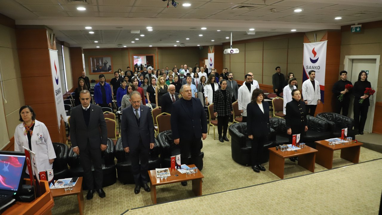 SANKO Üniversitesi’nde 6 Şubat depremleri anma programı düzenlendi