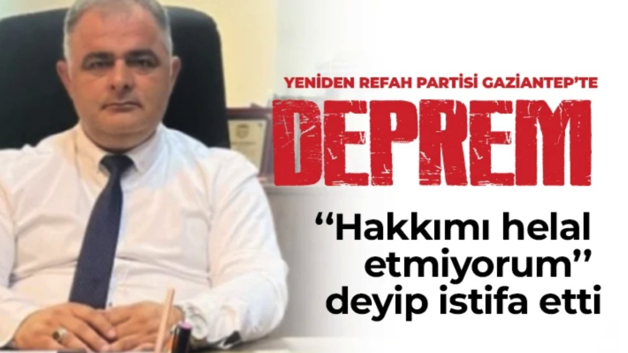 Yeniden Refah Partisi Gaziantep'te Deprem