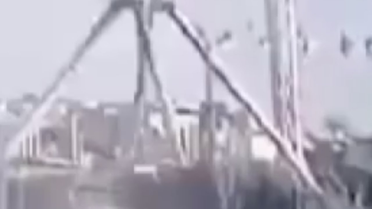 Lunaparkta dönen salıncak yere çakıldı: 16 yaralı