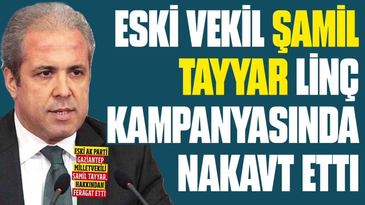 Şamil Tayyar linç kampanyasında nakavt etti