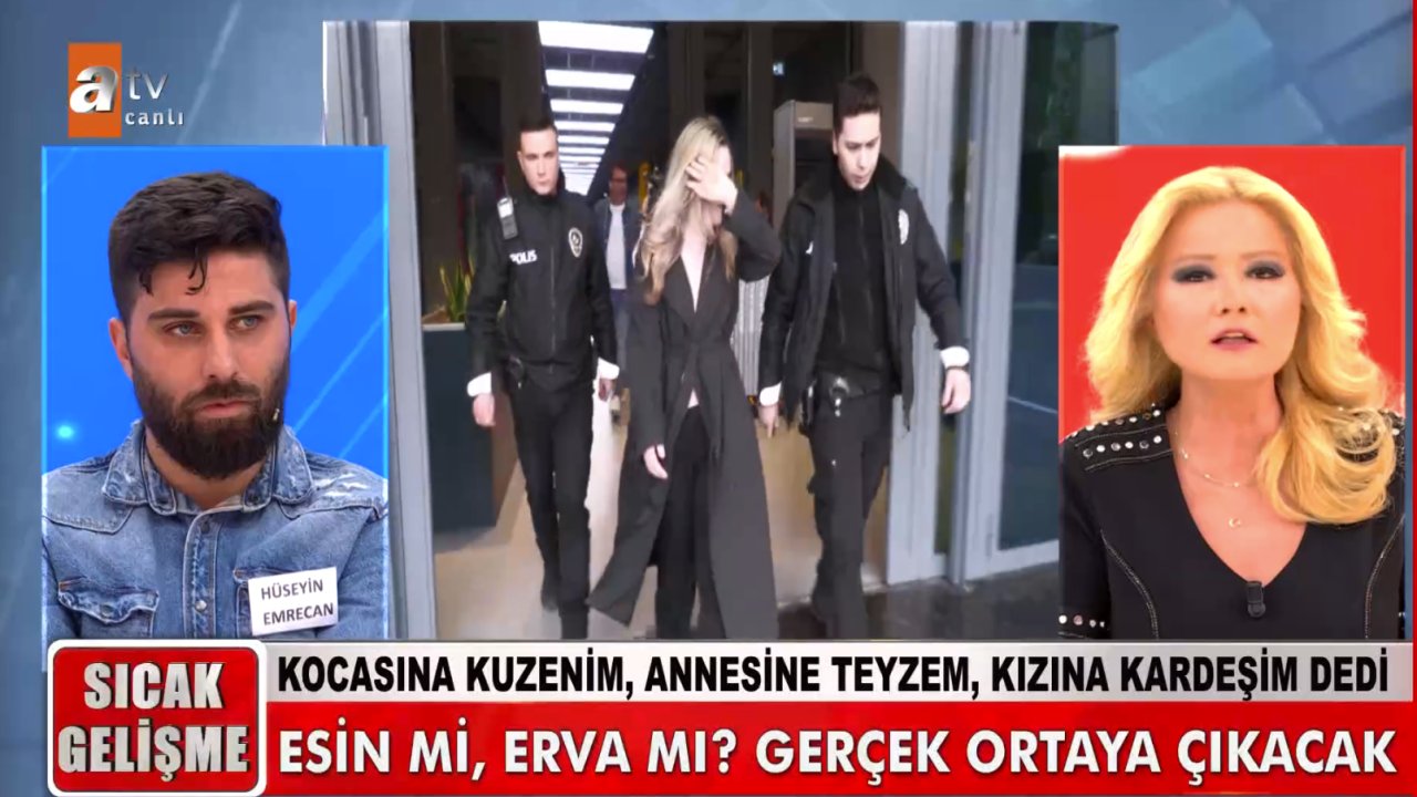 Müge Anlı'da Canlı Yayında Kafa Karıştıran Olay! Hüseyin & Erva olayı nedir? Kadın Eşini Kuzeni,Bebeğini Kardeş Olarak Tanıttı