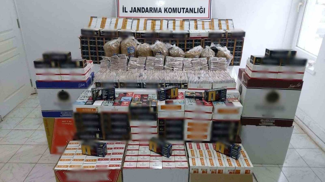 Gaziantep’te 575 bin TL değerinde kaçak malzeme ele geçirildi