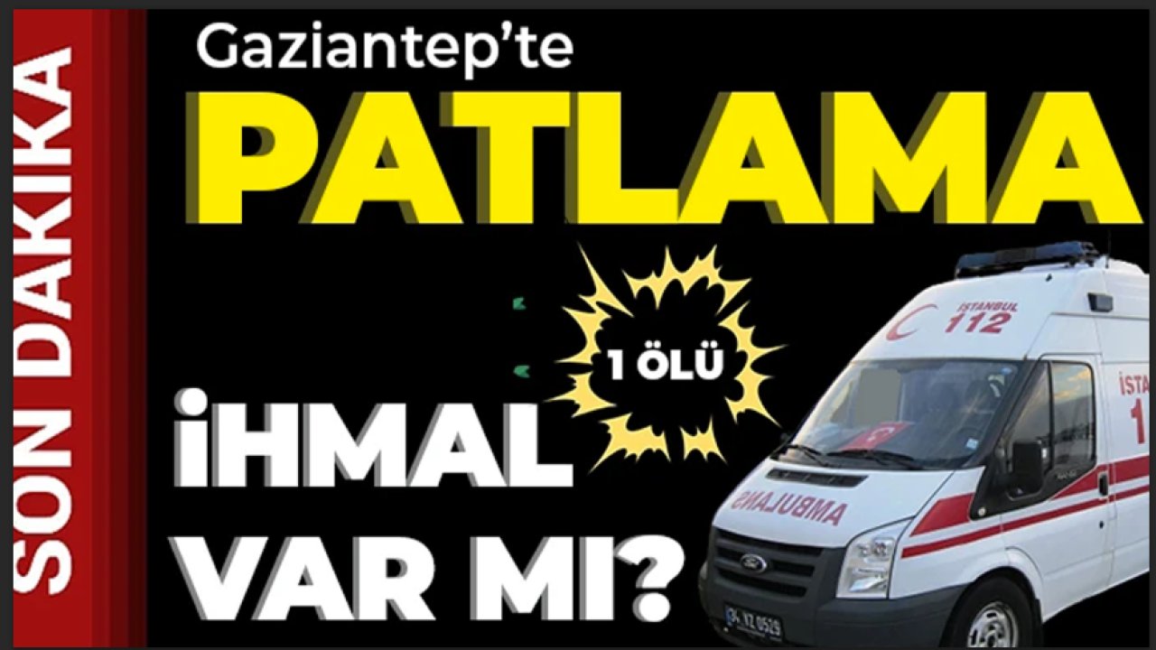 Gaziantep'te Klima Patladı! 1 Ölü... Klima  Patlar mı?