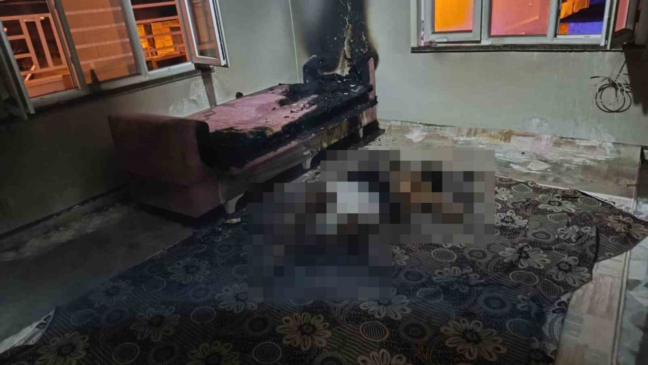 Gaziantep'te Yaşlı Adamın Feci Sonu! Yanarak Can Verdi!
