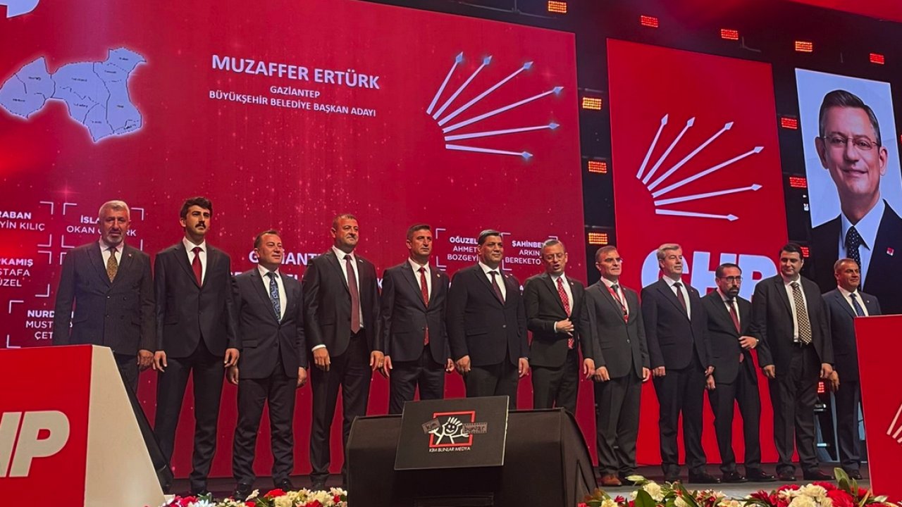 CHP Gaziantep Adaylarını tanıttı