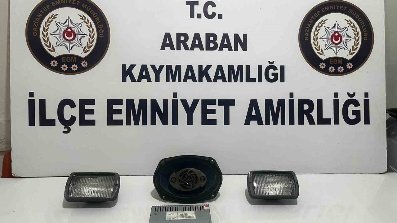Gaziantep’te 2 otomobil hırsızı suçüstü yakalandı