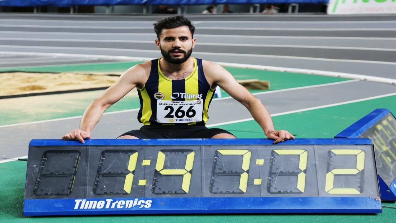 GAÜN’lü milli öğrenci Türkiye rekorunu kırdı