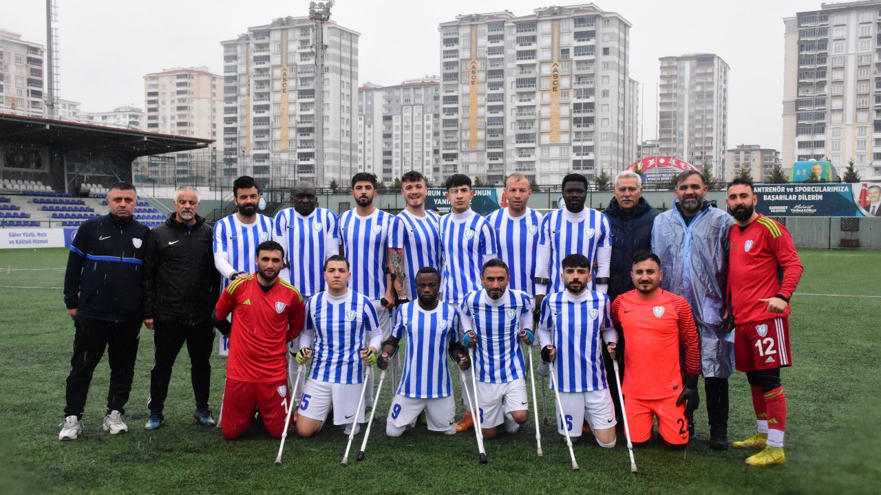 Şahinbey Ampute’den net skor 4-0