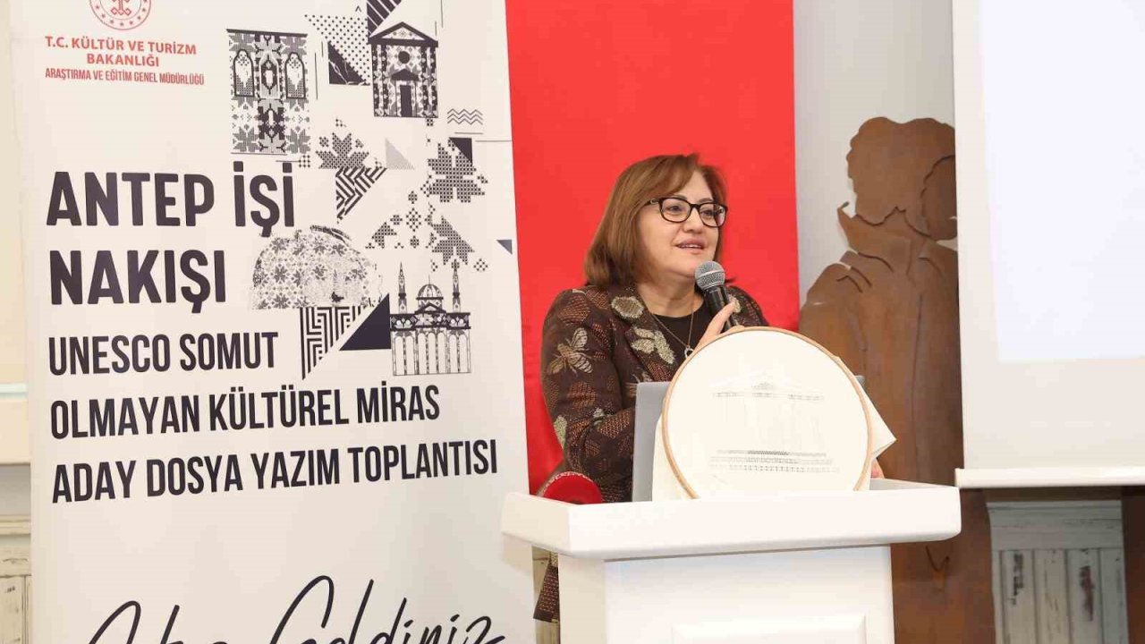 Geleceğe taşınması için “Antep İşi Nakışı” UNESCO yolunda
