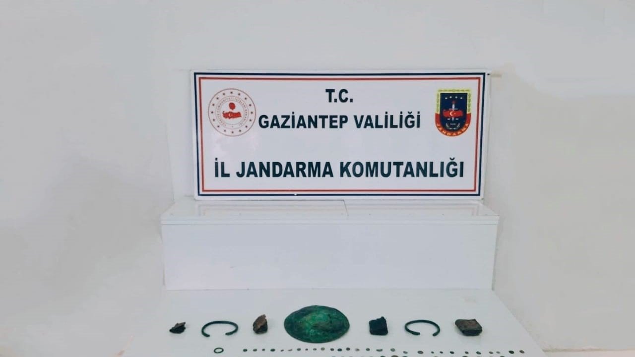 Gaziantep’te tarihi eser kaçakçılığı operasyonu düzenlendi