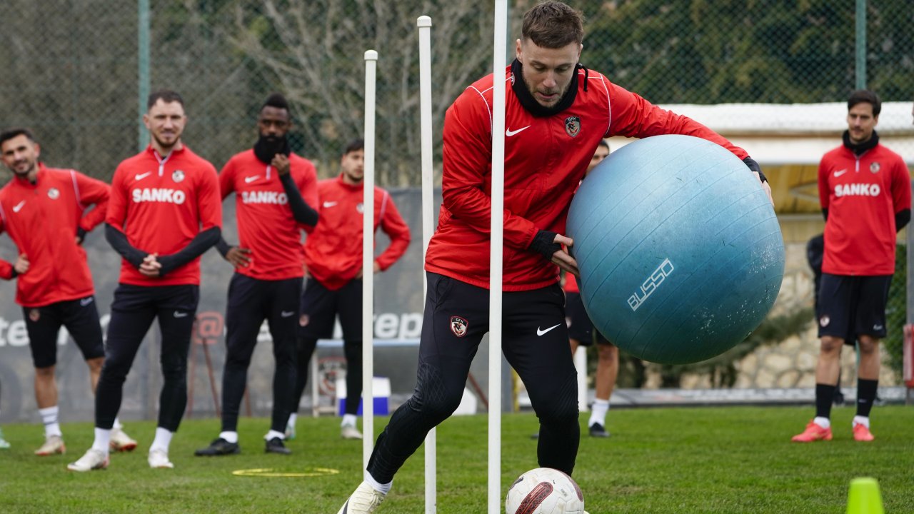 Gaziantep FK, Başakşehir maçının hazırlıklarına devam etti