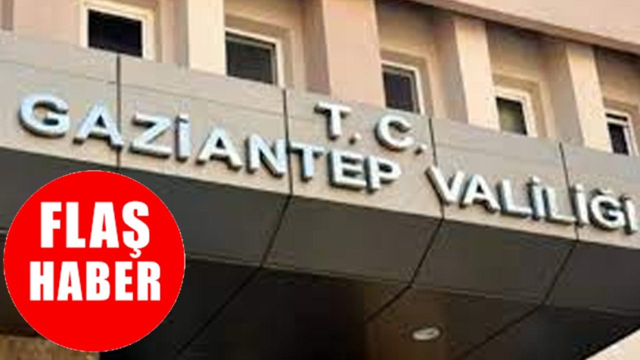 Gaziantep Valiliği Uyardı! Gaziantep'te 5 Gün Boyunca Kapalı Olacak Yollar!