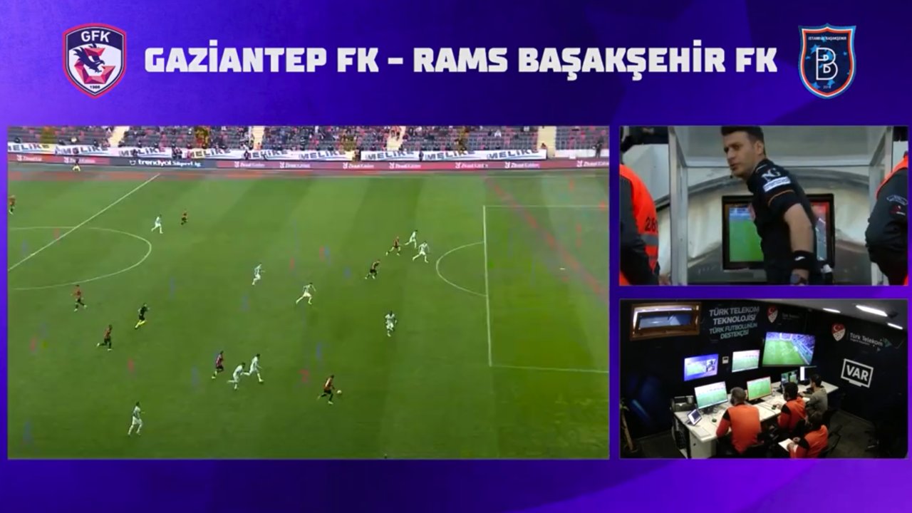 Gaziantep Fk - Başakşehir Maçı'nda Golümüz Neden Sayılmadı? VAR AMA GAZİANTEP FK'ya İzin YOK! İZLE