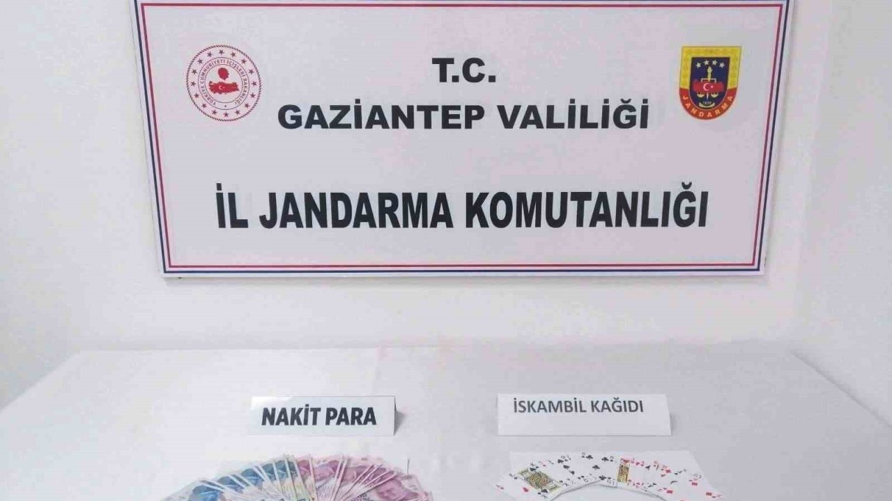 Gaziantep’te kumar ve bahis oynayanlara ’mengene’ baskını