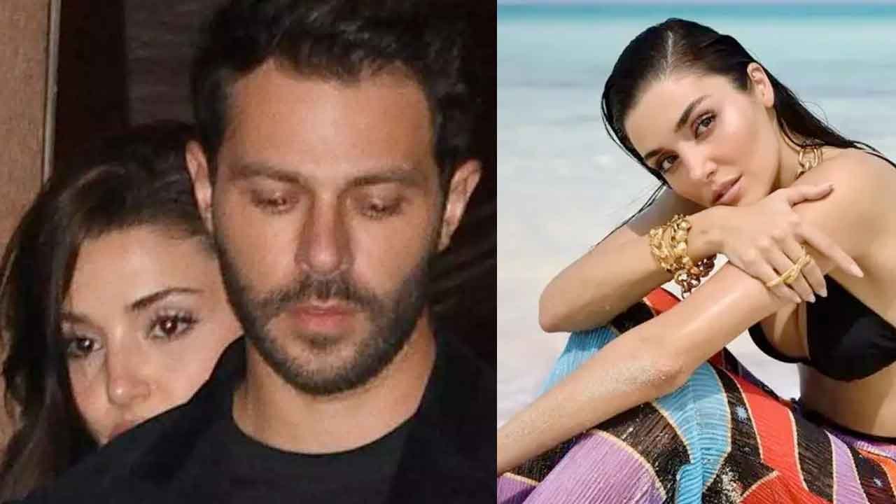 Hande Erçel ve Hakan Sabancı'dan Kaçamak Manevralar! Hande Erçel: 'Koru Beni Hakan!'