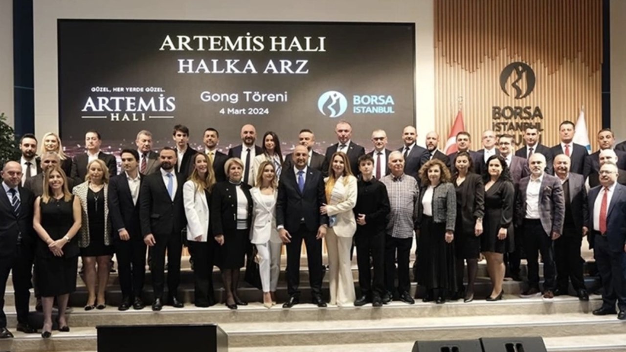 Gaziantep'in dev firması Artemis için Gong çaldı