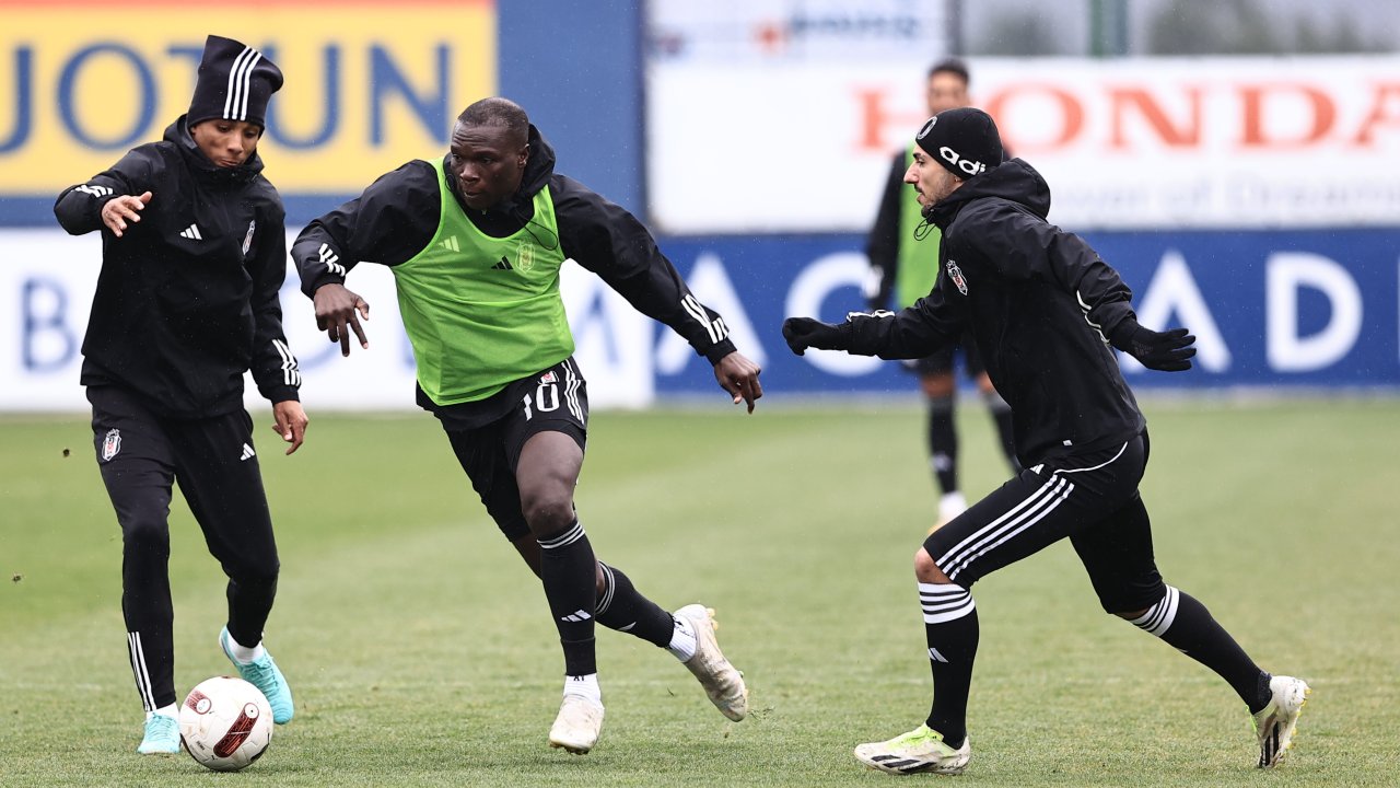 Beşiktaş, Gaziantep FK maçı hazırlıklarına devam etti