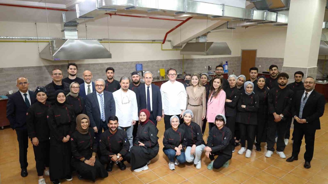 GİBTÜ Gastronomi ve Mutfak Sanatları Bölümü mutfağı açıldı