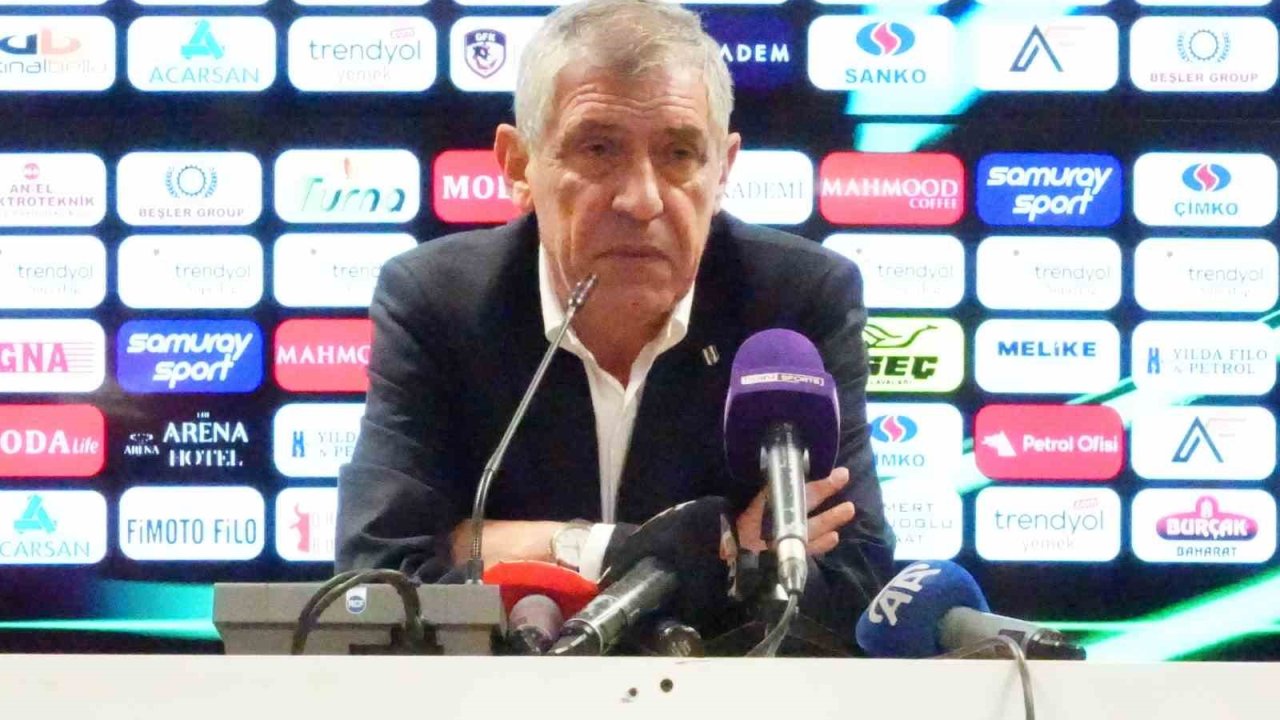 Beşiktaş Teknik Direktörü  Fernando Santos: "Bugün rakip bizden daha iyi oynadı, sorumluluk bana ait"
