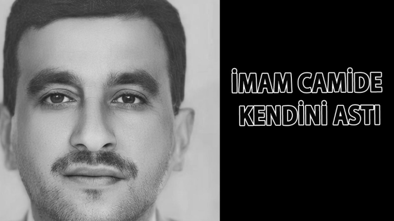 İmam camide kendini astı