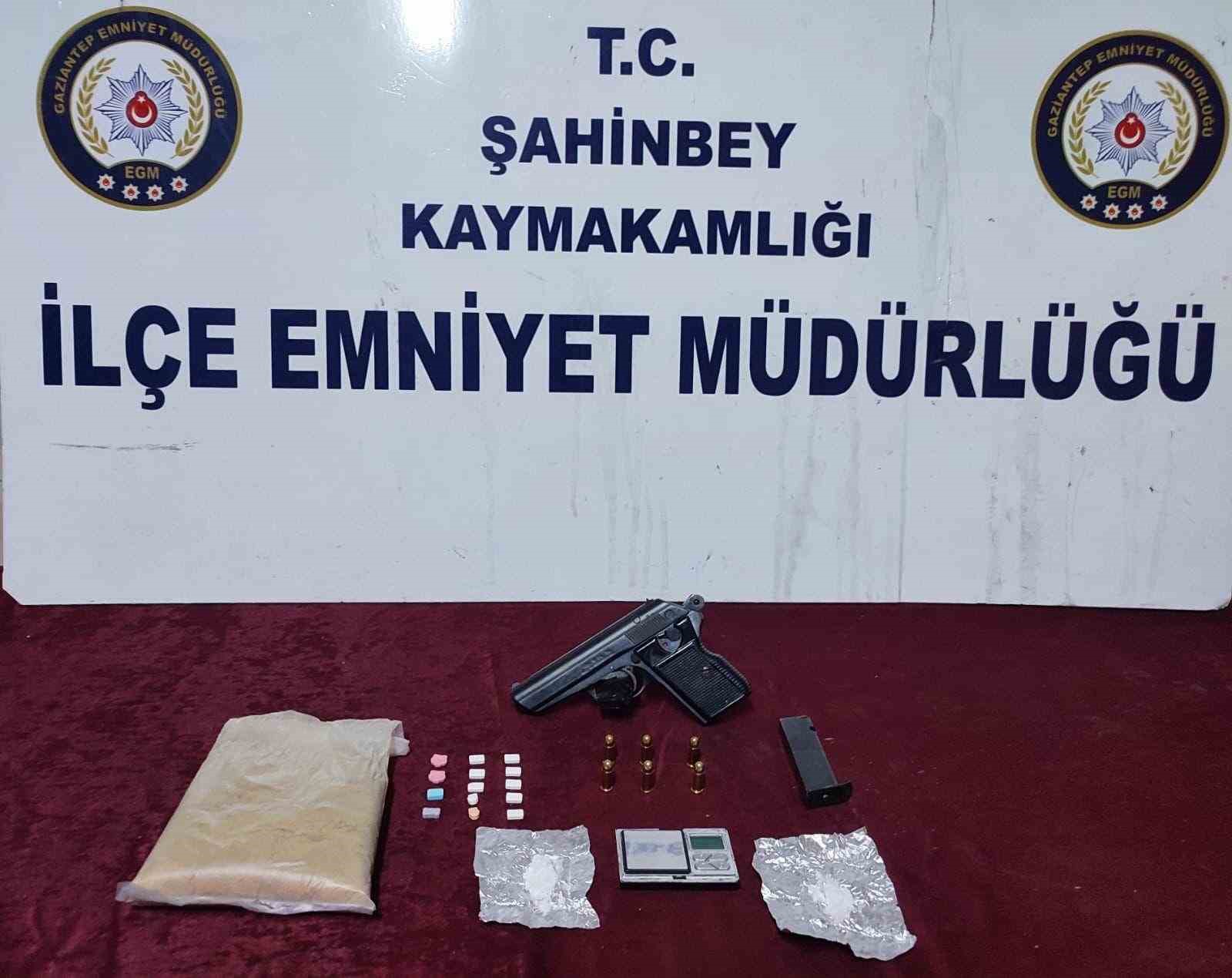 Gaziantep’te uyuşturucu operasyonu düzenlendi